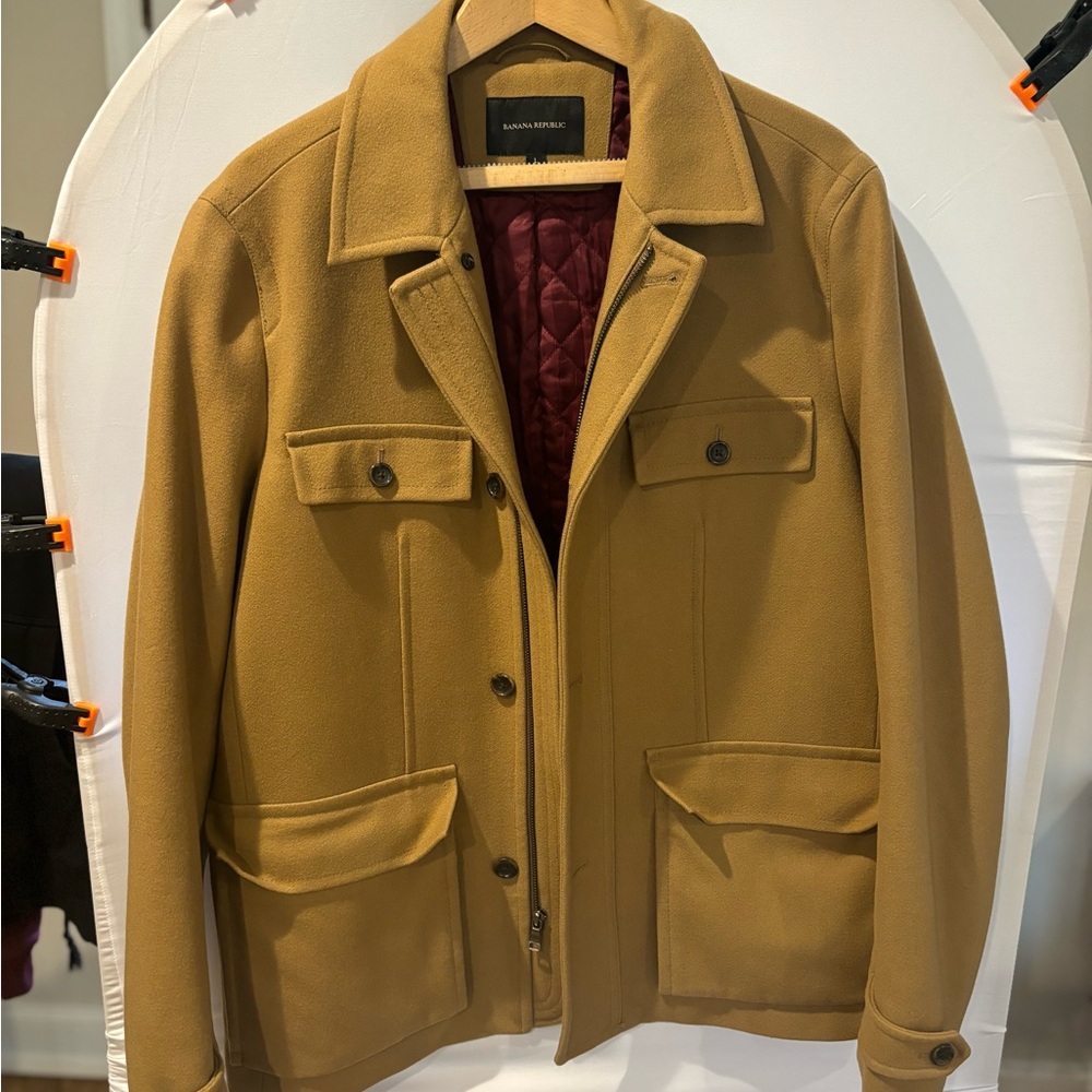 Men’s Banana  Republic men’s Pea Coat.